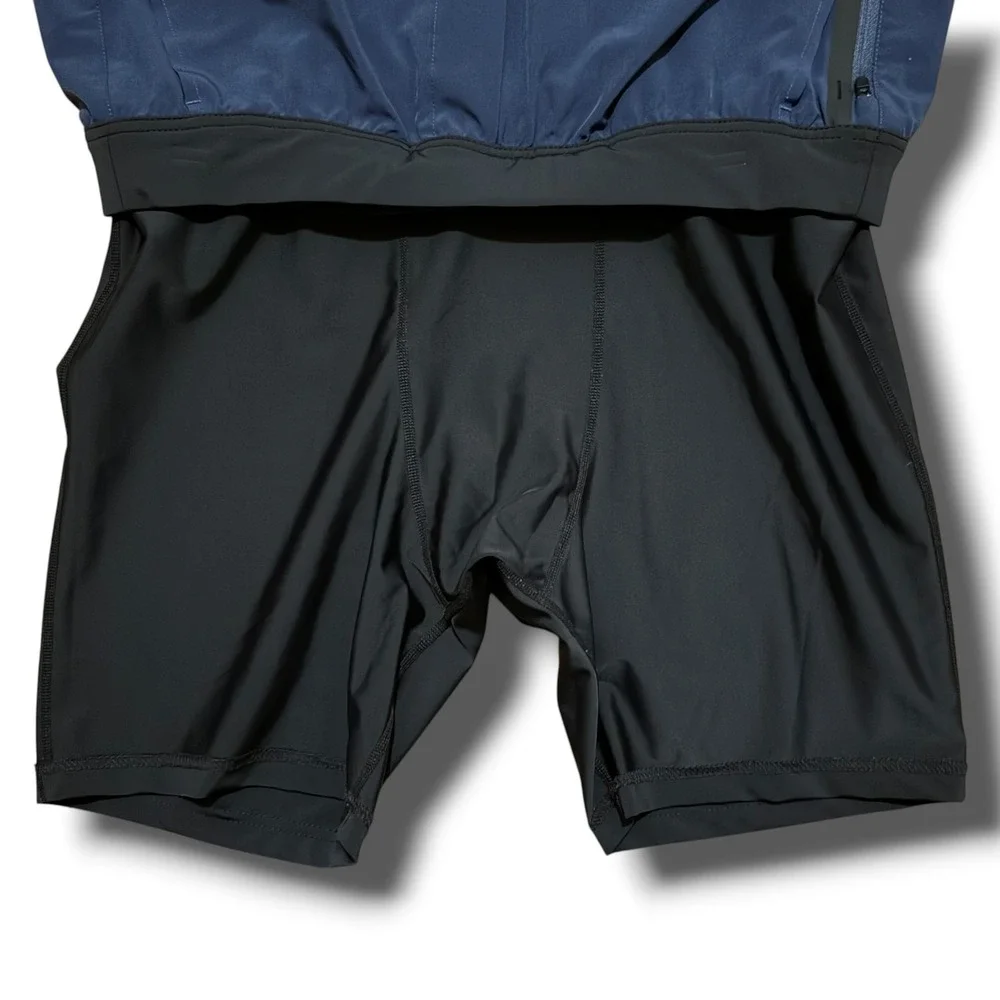 Ten Thousand Mens The Interval Short 9 Inch Navy Blue Compression Liner Large
